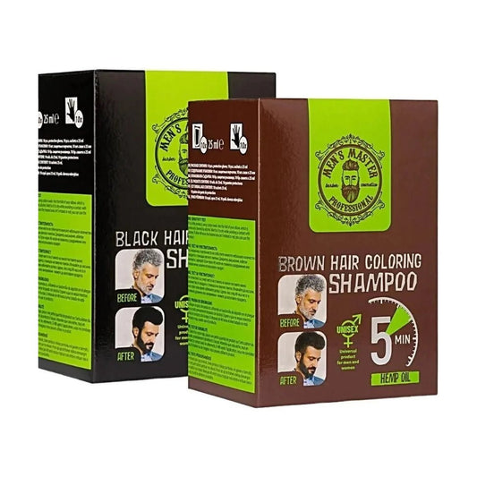 MEN'S MASTER Men's Master Coloring Shampoo Zwart of Bruin – 250ml | MISTER33.COM