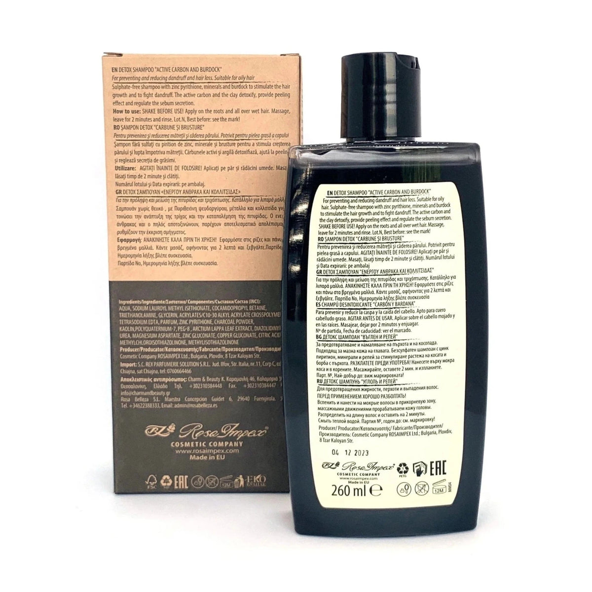 MEN'S MASTER Men's Master Detox Anti-Roos Shampoo – 260ml | MISTER33.COM