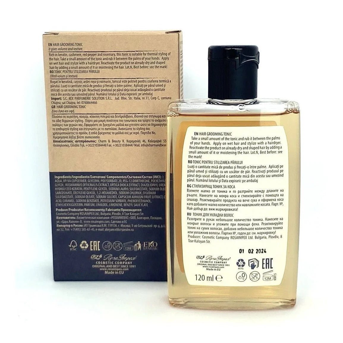 MEN'S MASTER Men's Master Grooming Tonic voor Haar en Baard – 120ml | MISTER33.COM