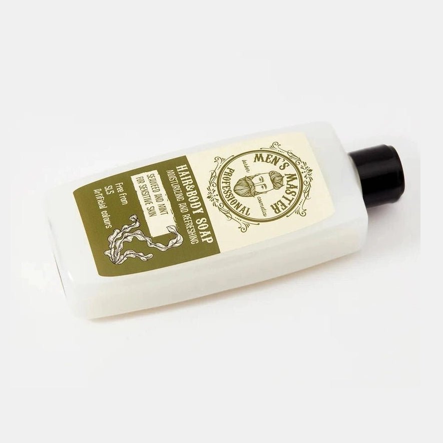 Men's Master Hydraterende Hair & Body Soap – flacon liggend