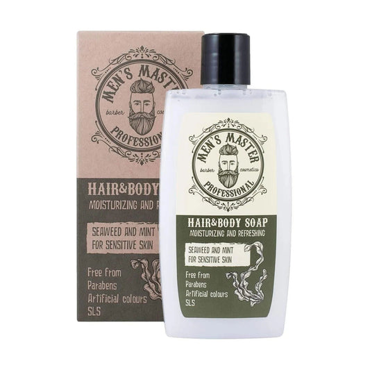 MEN'S MASTER Men's Master Hydraterende Hair & Body Soap – 260ml | MISTER33.COM