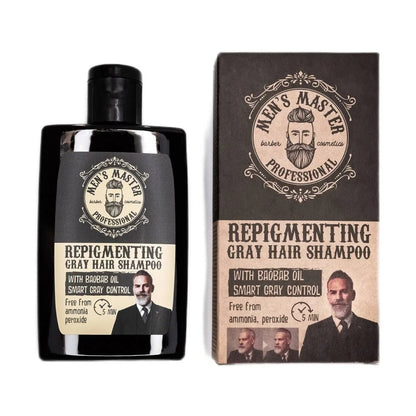 MEN'S MASTER Men's Master Repigmenting Shampoo Tegen Grijs Haar – 120ml | MISTER33.COM