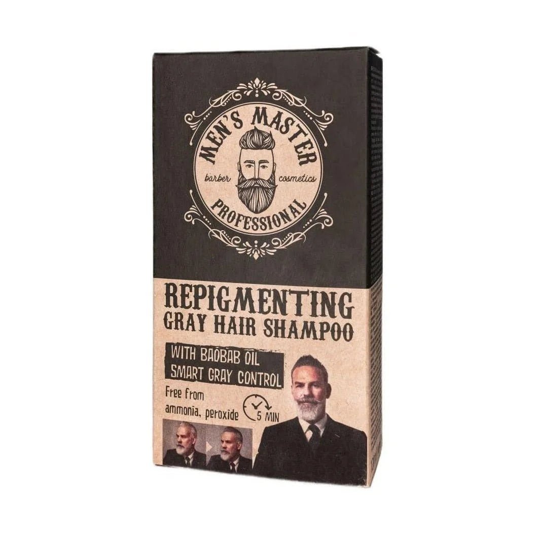 MEN'S MASTER Men's Master Repigmenting Shampoo Tegen Grijs Haar – 120ml | MISTER33.COM