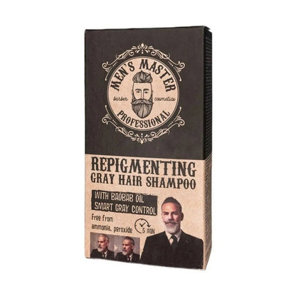 MEN'S MASTER Men's Master Repigmenting Shampoo Tegen Grijs Haar – 120ml | MISTER33.COM