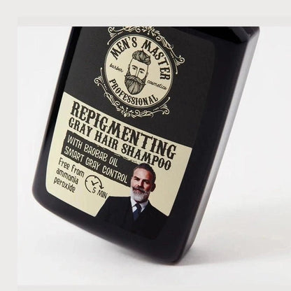 MEN'S MASTER Men's Master Repigmenting Shampoo Tegen Grijs Haar – 120ml | MISTER33.COM