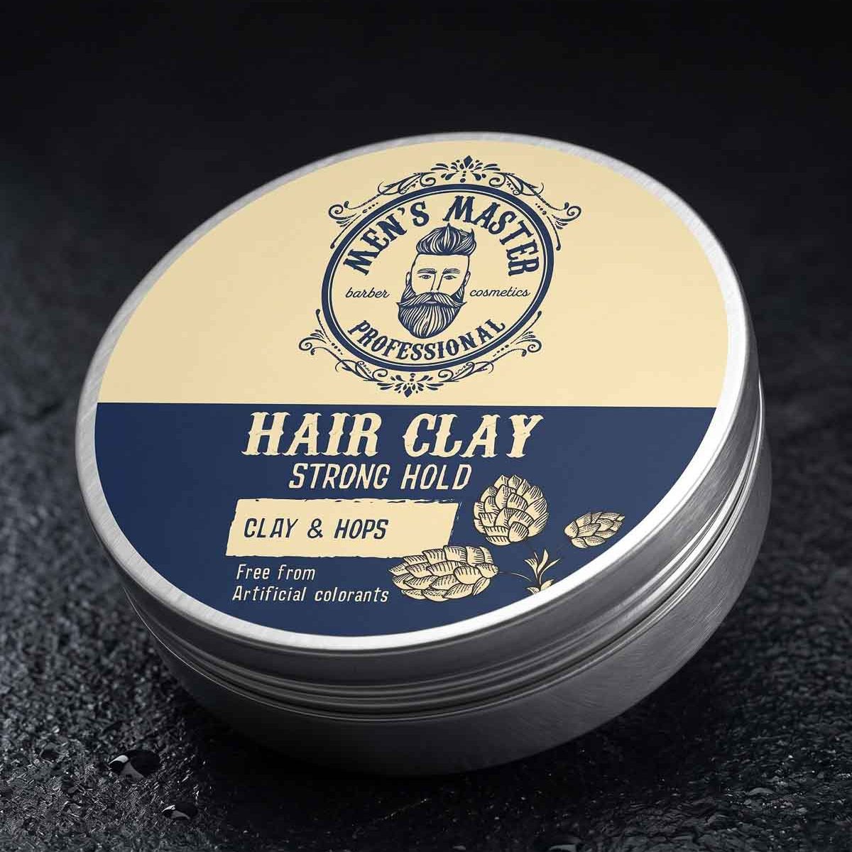 Men's Master Strong Hold Hair Clay – sfeerfoto