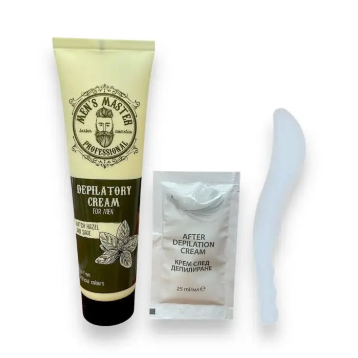 Men's Master Hair Removal Cream for Men with Aftercare – 150ml + 25ml