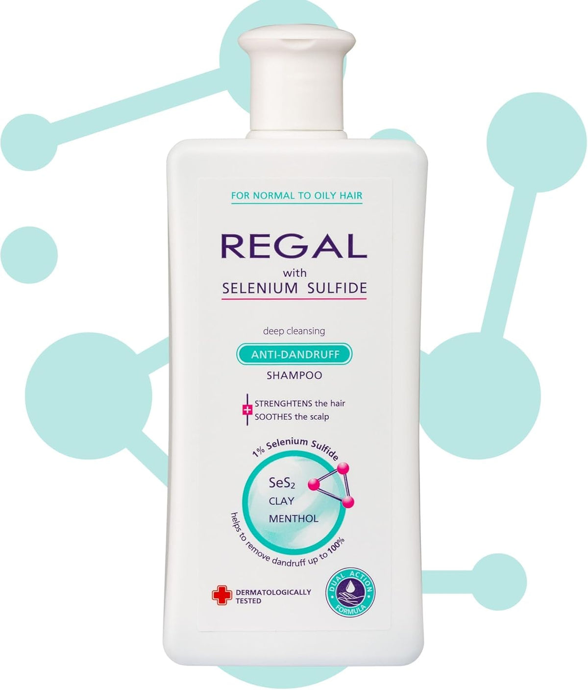 Regal Anti-roos Shampoo Selenium – Normaal en Vet Haar – 200ml