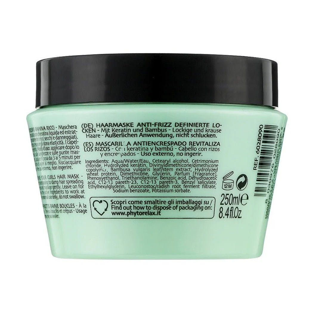 PHYTORELAX Phytorelax Curly Anti-Frizz Haarmasker voor Krullend Haar – 250ml | MISTER33.COM