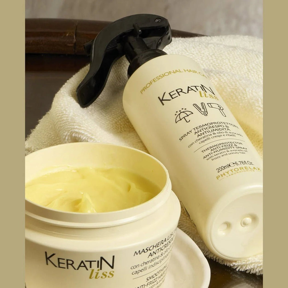 PHYTORELAX Phytorelax Keratin Liss Heat Protection Spray – 200ml | MISTER33.COM