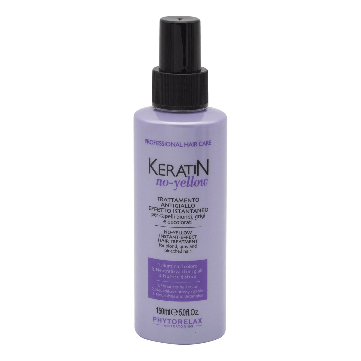 Phytorelax Keratin No-Yellow Haarverzorging Voordeelverpakking – spray uit de set