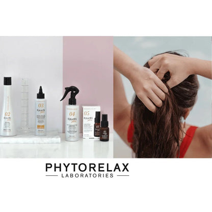 Phytorelax Keratin Plex Heat Protection Spray – met andere producten uit de lijn