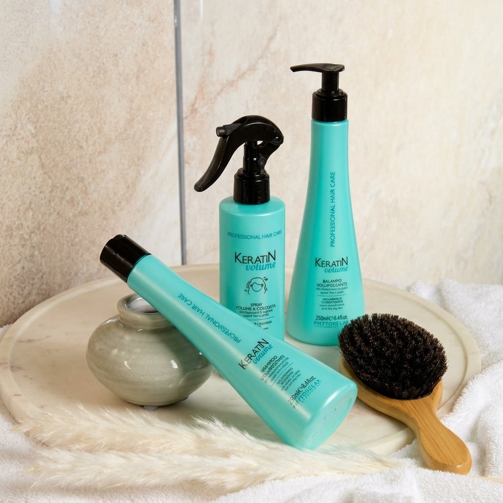 Phytorelax Keratin Volume Conditioner voor Fijn Haar – met andere producten uit de lijn