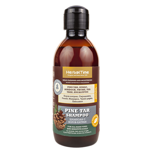 Pine Resin Shampoo for Eczema/Psoriasis/Dandruff/Itching/Sensitive Scalp - 240ml
