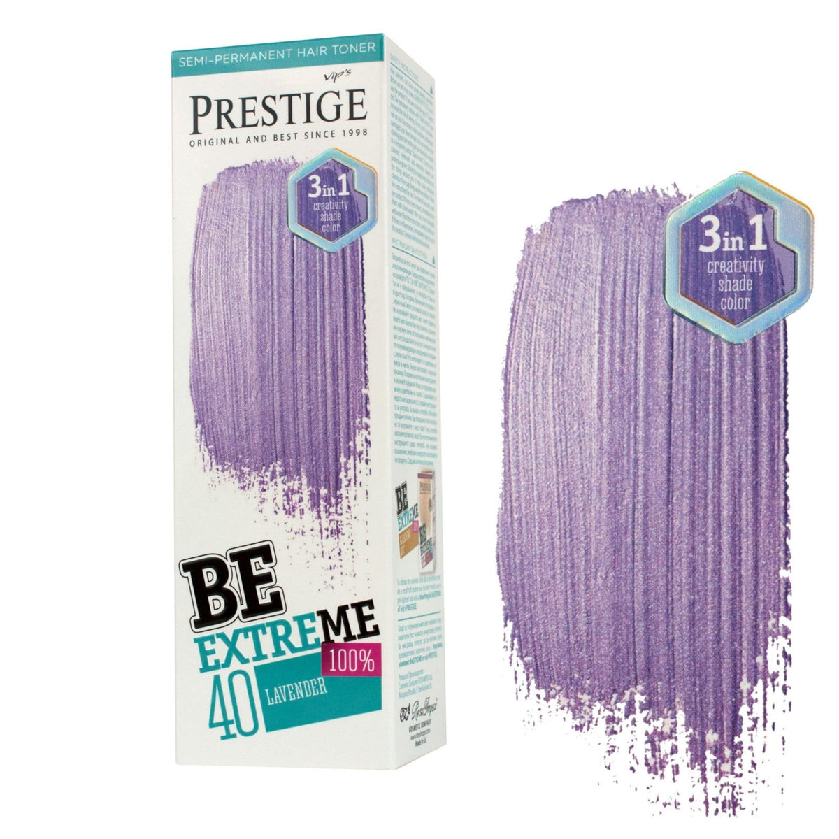 Prestige Semi-Permanente Haarkleuring – tint Lavender