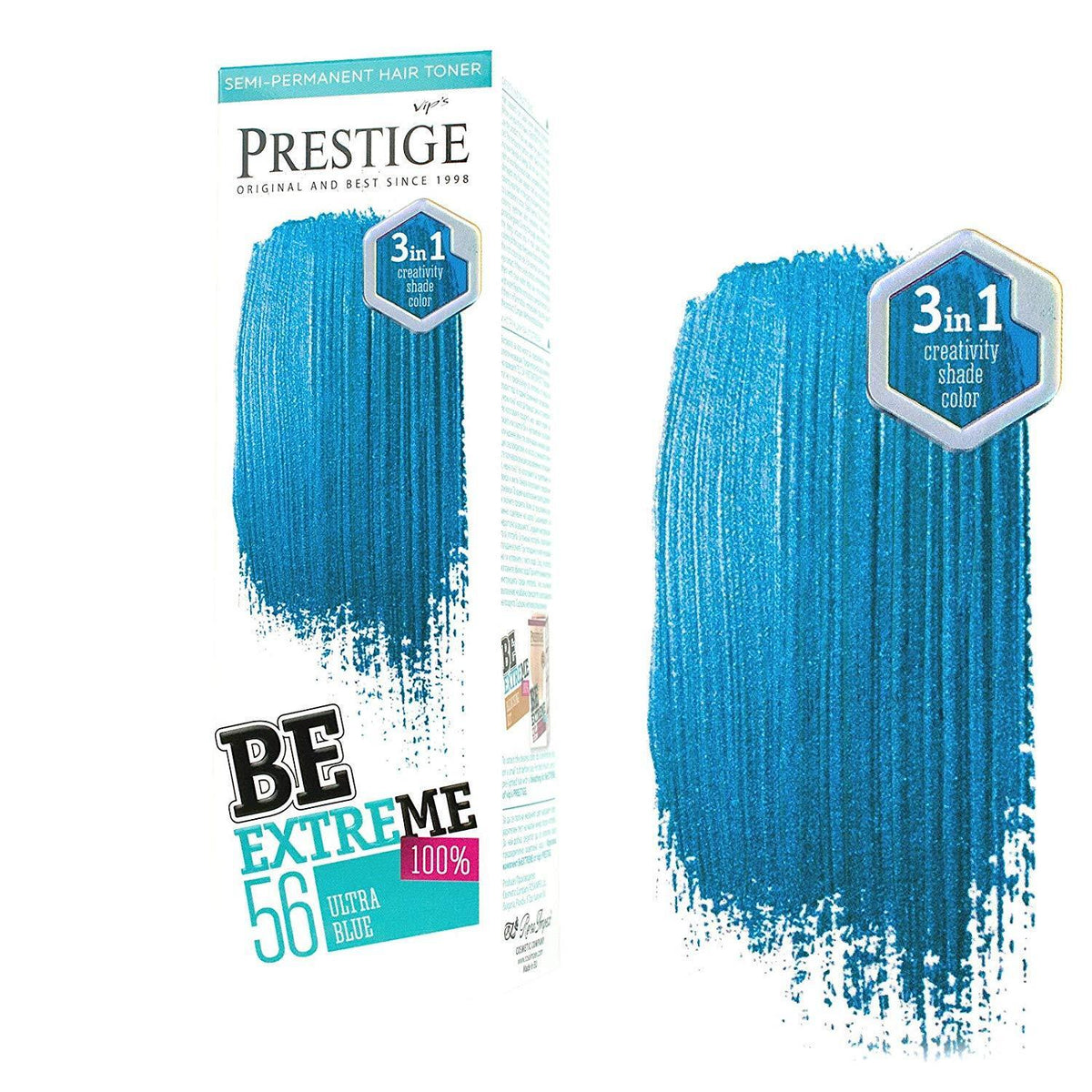 Prestige Semi-Permanente Haarkleuring – tint Ultra Blue