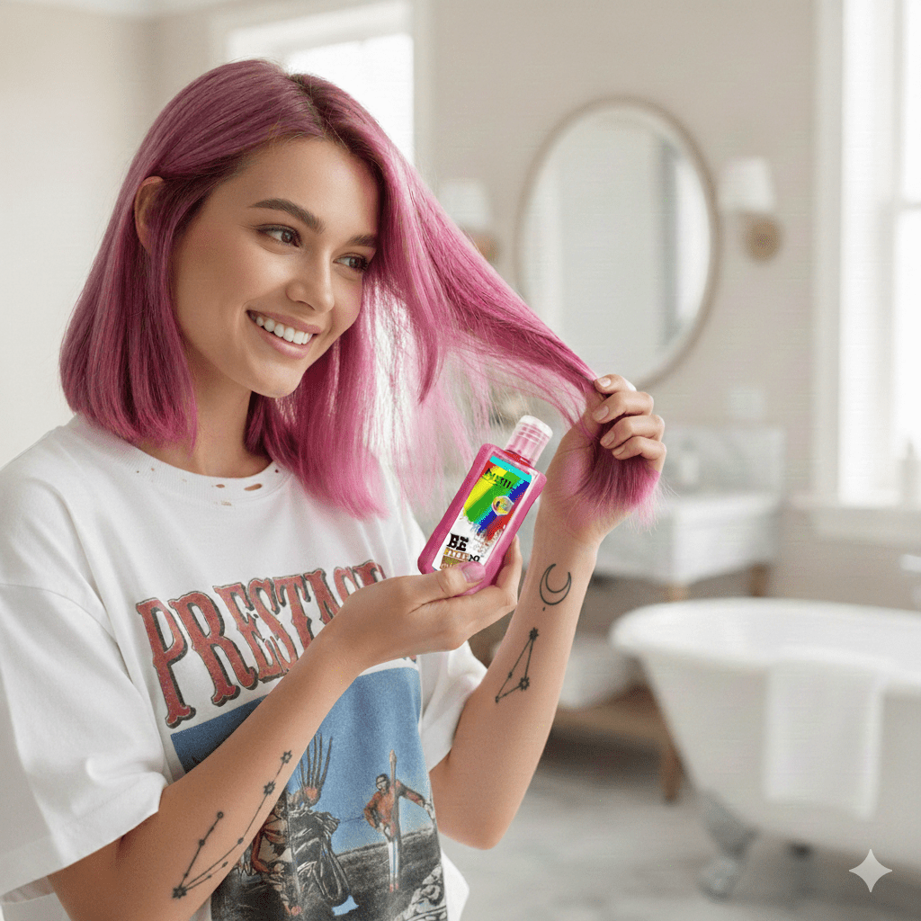 PRESTIGE Uitwasbare Haarverf Voor 1 Dag Meerdere Kleuren - 100ml | MISTER33.COM