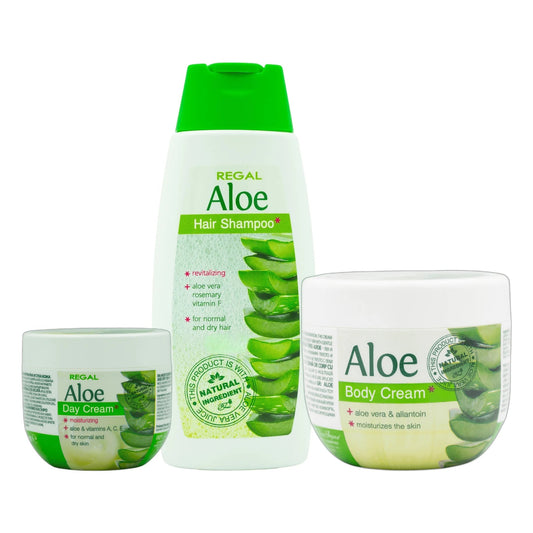Regal Aloe Complete Verzorgingsset Voordeelverpakking – 600ml