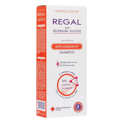 Regal Shampooing Antipelliculaire Sélénium – Cheveux Normaux et Secs – 200ml
