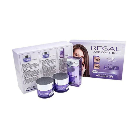 REGAL Regal Age Control Cadeaubox Dagcrème, Nachtcrème en Serum – 105ml | MISTER33.COM
