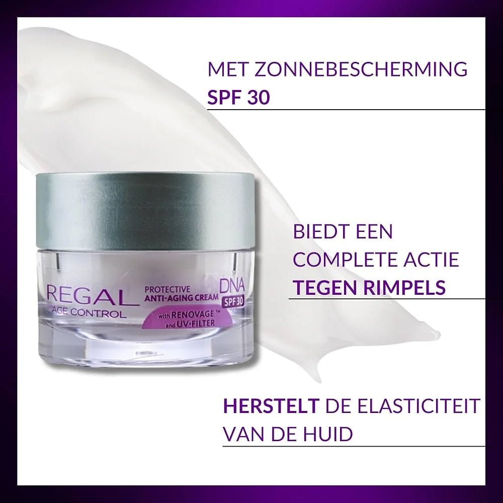 Regal Anti-Rimpel Dagcrème SPF30 – voordelen in beeld