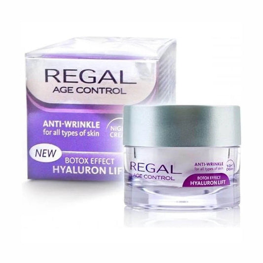 REGAL Regal Anti-Rimpel Nachtcrème – Argireline en Hyaluron – 45ml | MISTER33.COM