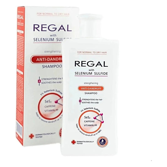 REGAL Regal Anti-roos Shampoo Selenium – Normaal en Droog Haar – 200ml | MISTER33.COM