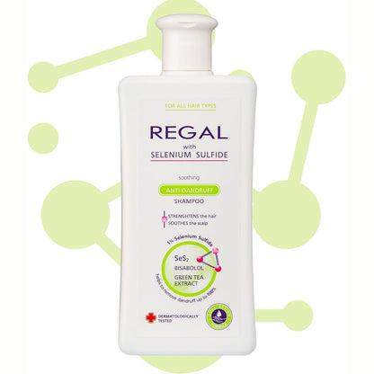 Regal Anti-roos Shampoo Selenium Sulfide voor Elk Haartype – zonder doosje