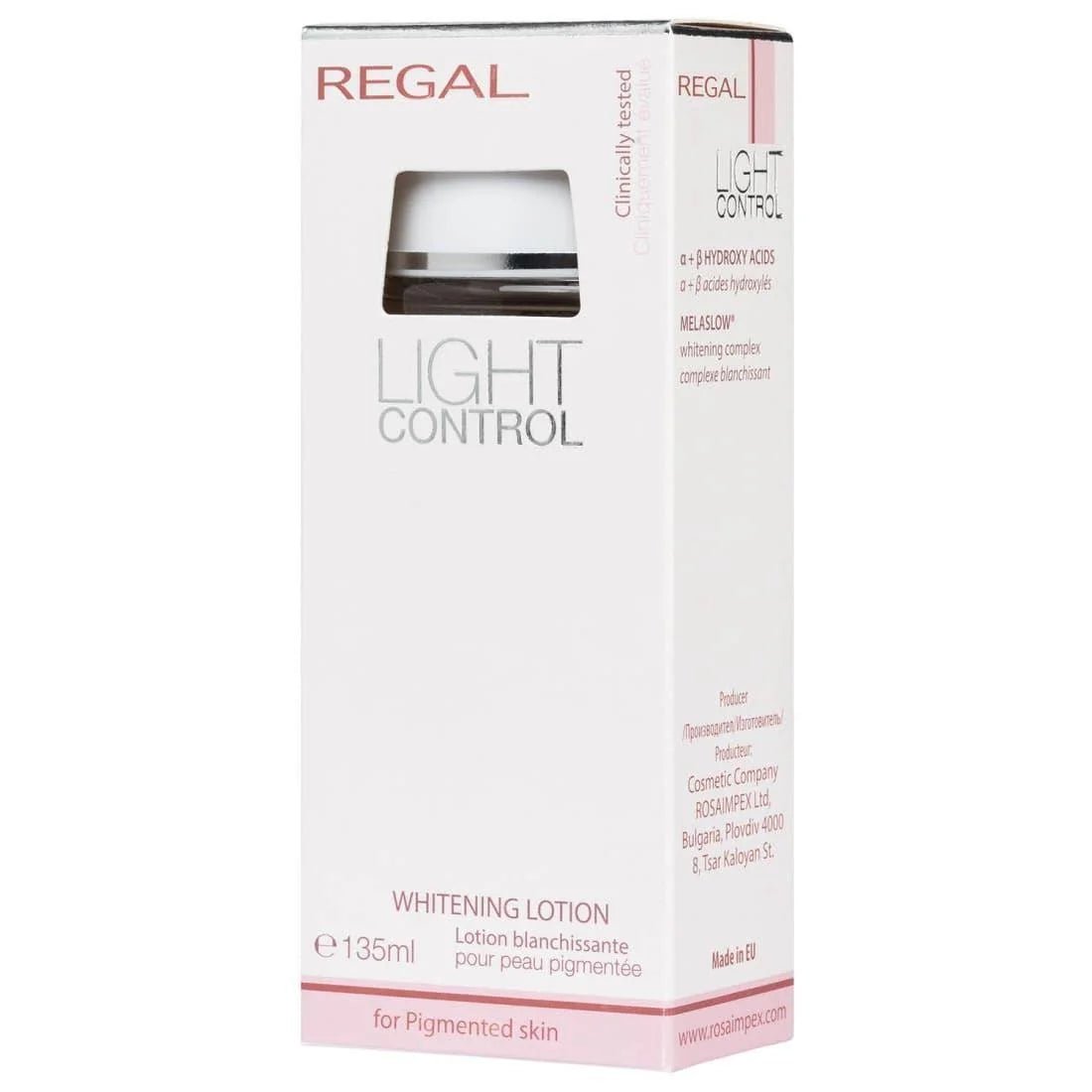Regal Whitening Lotion voor Pigmentvlekken – 135ml