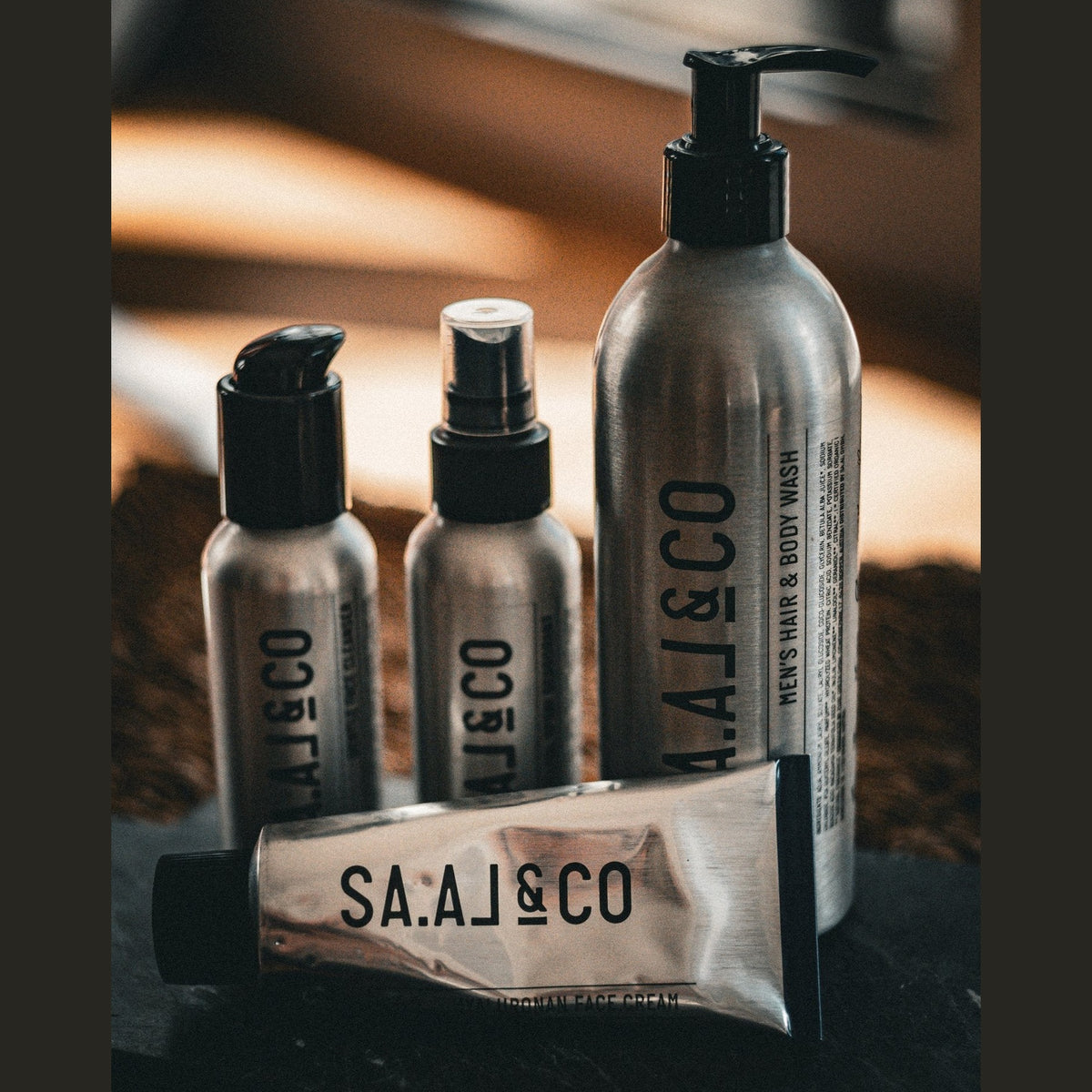SA.AL&CO Aromatische Handzeep – met andere producten uit de lijn
