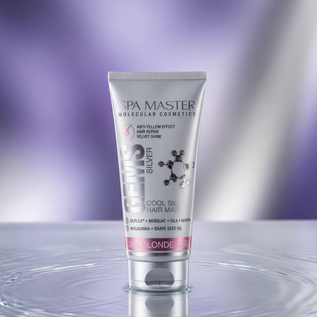 Spa Master No Yellow Hair Mask for Blonde and Grey Hair – 200ml