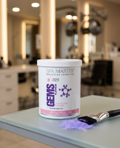 Spa Master Poudre décolorante pour cheveux blonds et gris – 500g