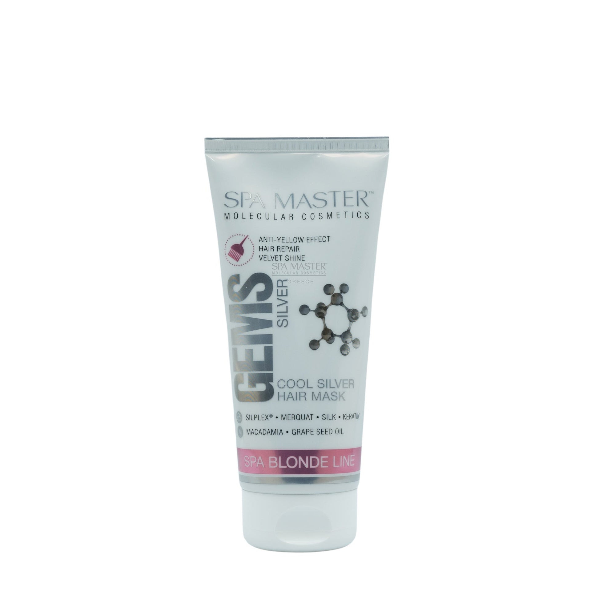 Anti - geel Haarmasker voor Blond en Grijs Haar - 200ml - MISTER33.COM