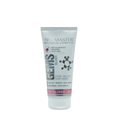 Anti - geel Haarmasker voor Blond en Grijs Haar - 200ml - MISTER33.COM