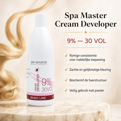 Spa Master Blondeerset Developer 9% + Blondeerpoeder – voordelen in beeld