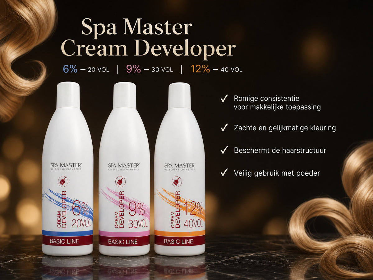 Spa Master Cream Developer 12% 40VOL Blondering – met andere producten uit de lijn