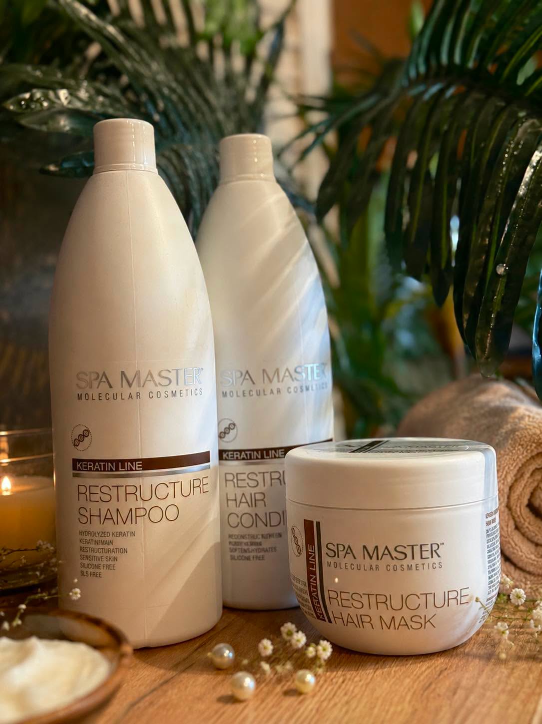Spa Master Keratine Shampoo & Conditioner XL Voordeelverpakking – met andere producten uit de lijn