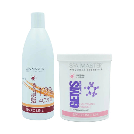 SPA MASTER Spa Master Blondeerset Developer 12% + Blondeerpoeder – 1430gr | MISTER33.COM