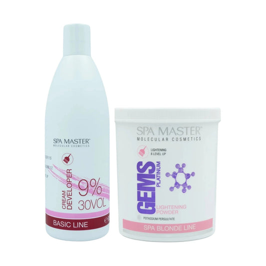 SPA MASTER Spa Master Blondeerset Developer 9% + Blondeerpoeder – 1430gr | MISTER33.COM
