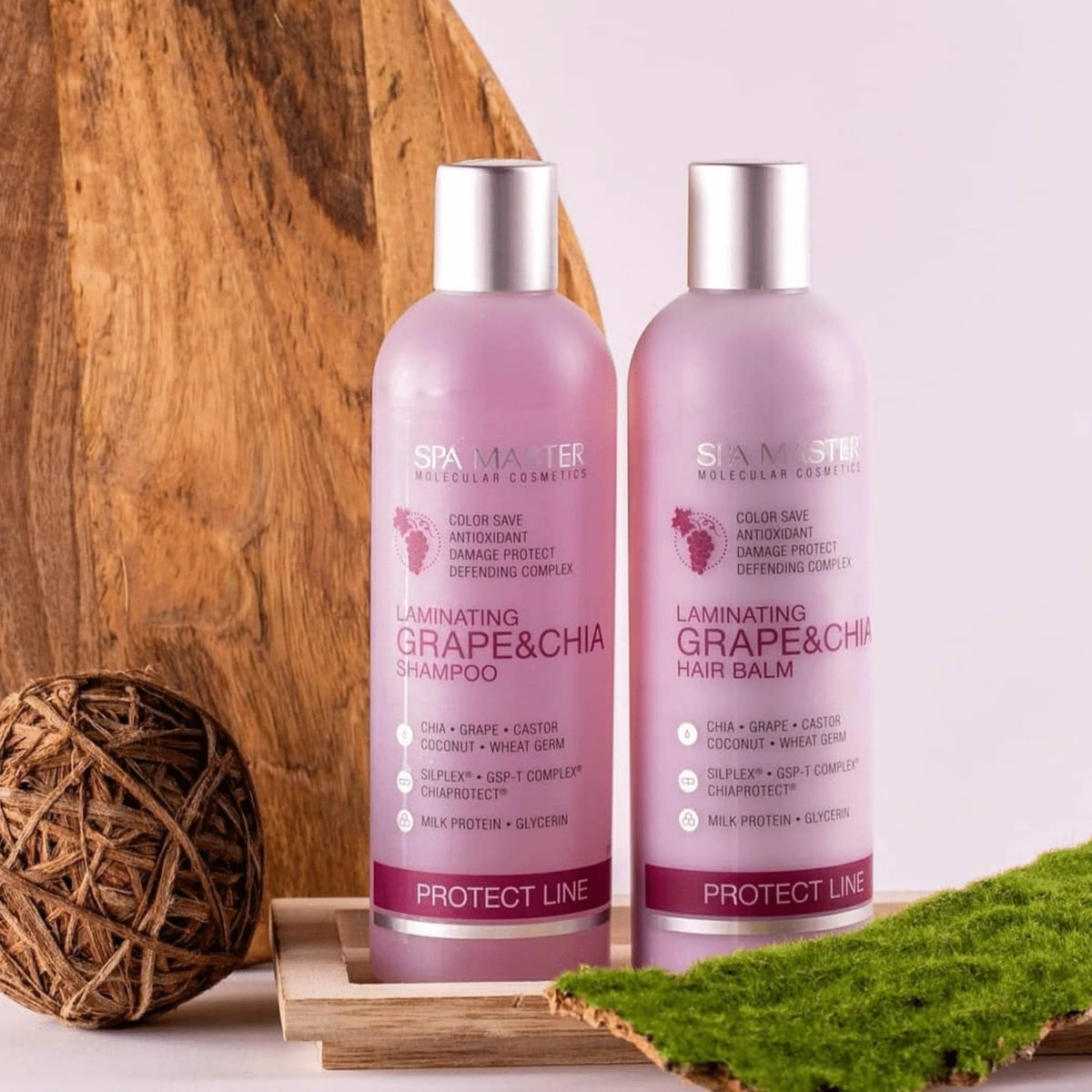 Spa Master Color Protect Gekleurd Haar Verzorgingsset – shampoo en haarbalsem uit de set