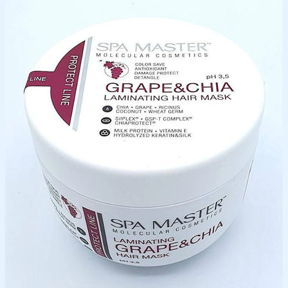 Spa Master Color Protect Haarmasker voor Gekleurd Haar – deksel close-up