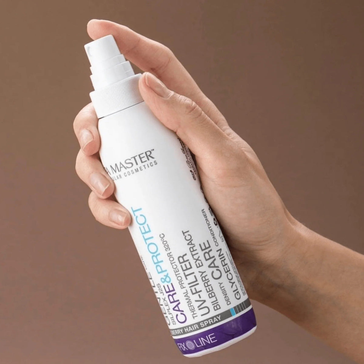 Spa Master Heat Protection Spray – in de hand