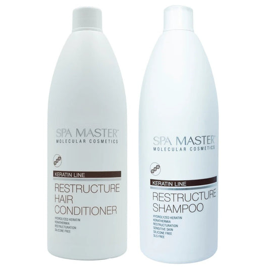 SPA MASTER Spa Master Keratine Shampoo & Conditioner XL Voordeelverpakking – 2 x 970ml | MISTER33.COM