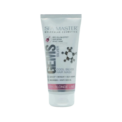 Spa Master No Yellow Haarmasker voor Blond en Grijs Haar – 200ml
