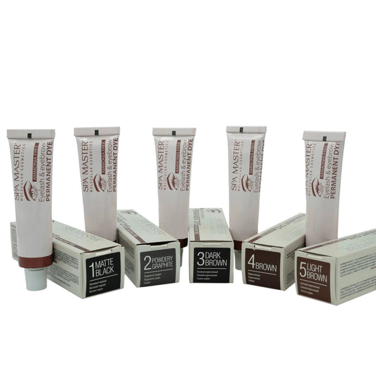 SPA MASTER Spa Master Permanente Wenkbrauwverf + Developer 3% – 20ml + 60ml | MISTER33.COM