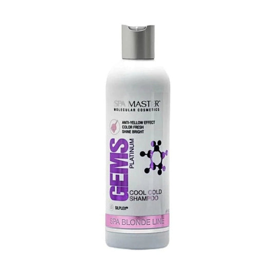 SPA MASTER Spa Master Zilvershampoo Tegen Gele Zweem – Blond & Grijs Haar – 330ml | MISTER33.COM