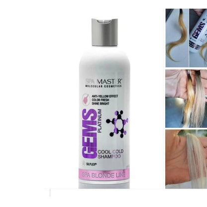 Spa Master Zilvershampoo Tegen Gele Zweem – shampoo met resultaatfoto's