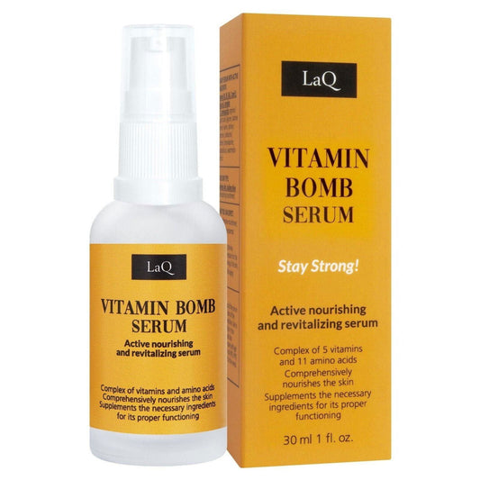 Vitamin Bomb Niacinamide Gezichtsserum tegen Doffe en Vermoeide Huid - 30ml - MISTER33.COM