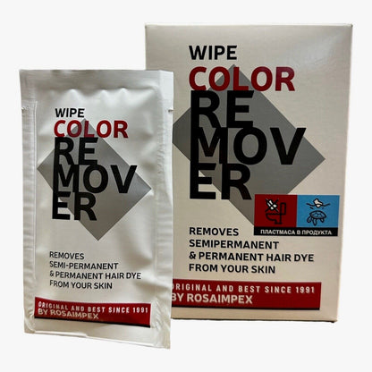 Wipe Color Remover Removes Hair Dye from Your Skin - 20 Pieces
