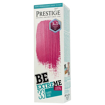 BeExtreme Semi-Permanente Haarkleuring Candy Pink // 100ml - MISTER33.COM